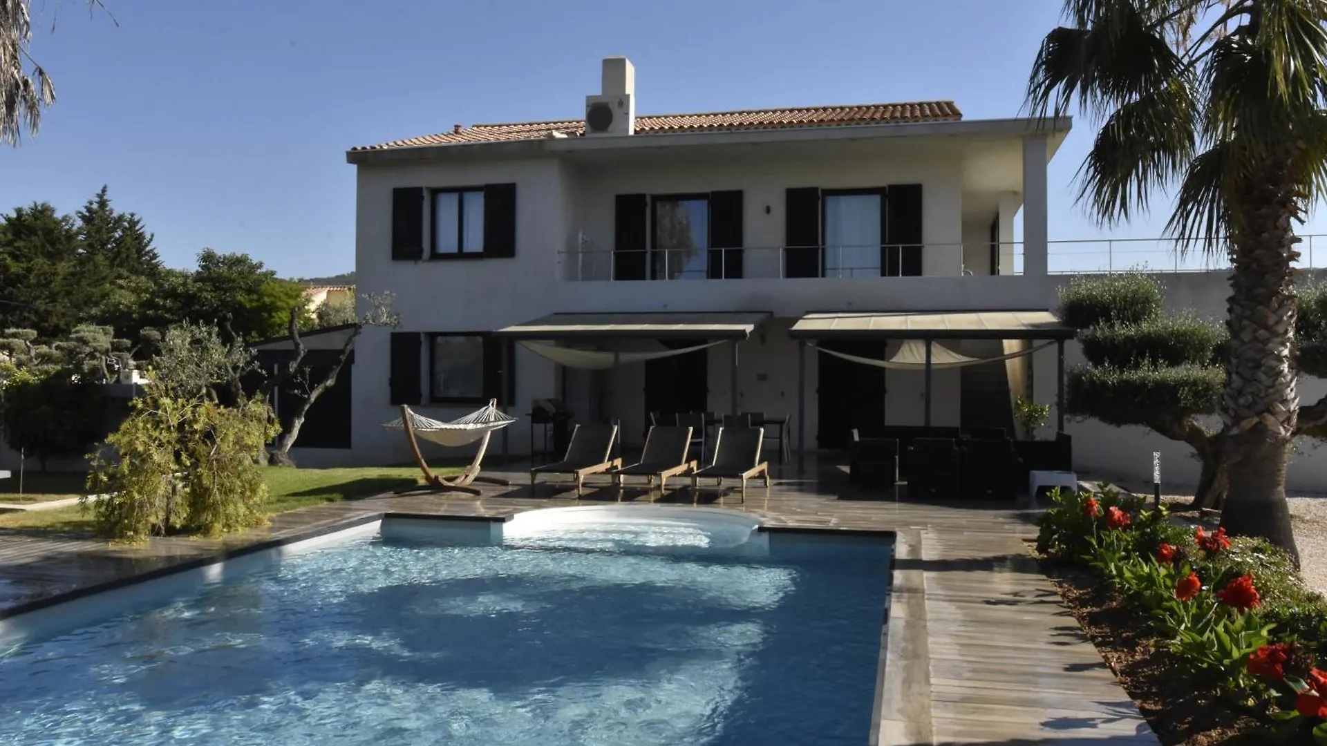 아파트 Bas De Villa Tropicale Sanary